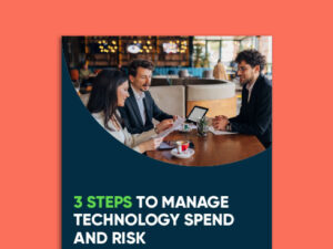 3 Steps to Manage Technology Spend and Risk