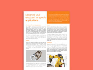 Designing Your Robot Arm for Specific Applications