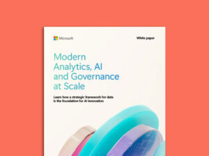 Modern Analytics, AI and Governance at Scale